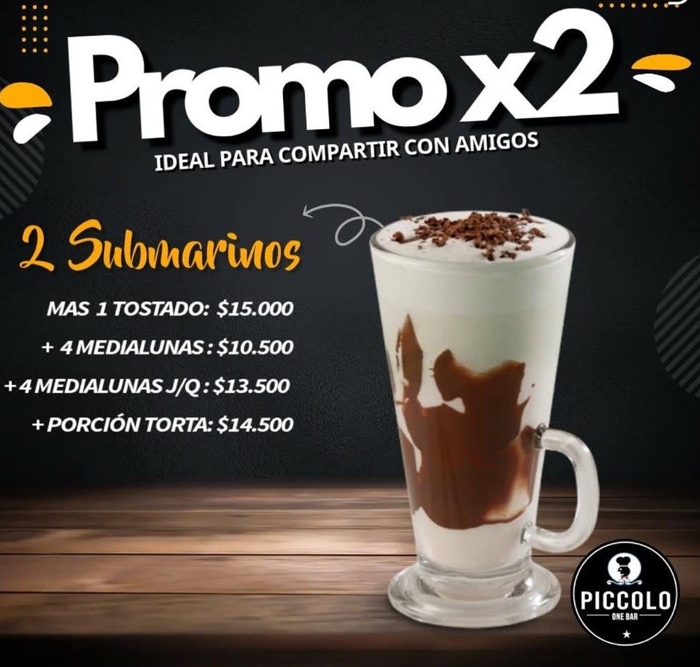 Promo x2 — Submarinos